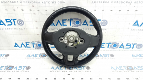 Volvo XC60 18-26 black leather heated steering wheel, type 1