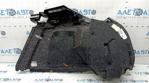 Left arch trim for Volvo XC60 18-26 black, without cigarette lighter and mesh, scratches