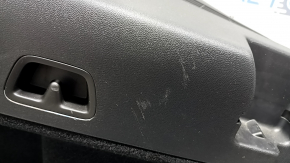 Left arch trim for Volvo XC60 18-26 black, without cigarette lighter and mesh, scratches