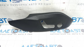 Volvo XC60 18-26 black driver's seat control trim, worn