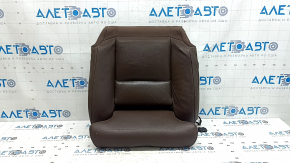 Volvo XC60 18-26 driver's seat cushion upholstery, brown leather, heated