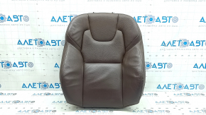 Volvo XC60 18-26 driver's seat back upholstery, brown leather, heated