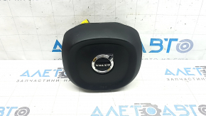 Black steering wheel airbag for the driver's side of the Volvo XC60 18-26.
