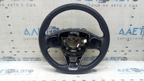 Naked steering wheel Ford Escape MK4 2023-2026 leather, heated, no buttons, scratches, worn