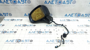 Left side mirror assembly for Volvo XC60 18-26, 14+5 pins, camera, turn signal, auto-dimming, heated, BSM, black