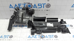 Left radiator deflector for Audi A4 B9 20-25 2.0T, large