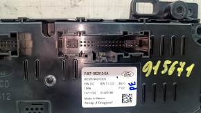 Climate control for a Ford Escape MK4 2023-2026, dual zone, heated seats and steering wheel, worn buttons