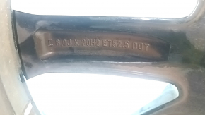 Wheel disk R20 x 8J ET52.5 H2 Volvo XC60 18-21 type 2, curb