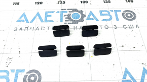 Volvo XC60 18-26 Hood Insulation Clips, 5 pcs., incomplete