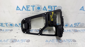 Jeep Cherokee KL 14-18 black center console trim, AWD, broken mount, scratches