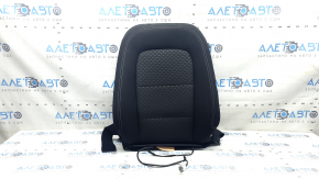 Ford Escape MK4 23-26 driver's seat back upholstery, black fabric, gray stitching, heated
