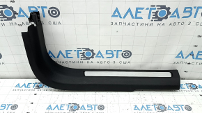 Volvo XC60 18-26 black front right door sill with chrome insert, scratches