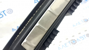 Volvo XC60 18-26 black trunk opening trim with chrome moldings, scratches on chrome