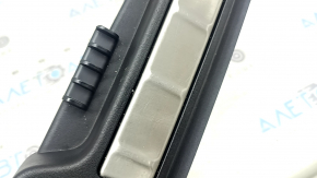 Volvo XC60 18-26 black trunk opening trim with chrome moldings, scratches on chrome