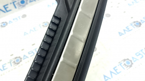 Volvo XC60 18-26 black trunk opening trim with chrome moldings, scratches on chrome