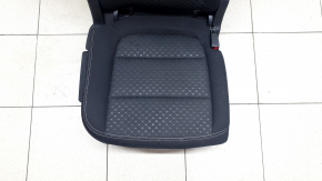 Rear seats, 2nd row, right, Ford Escape MK4 2023-2026, without airbag, black fabric, white stitching