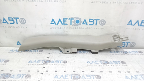 Rear pillar trim left lower Infiniti Q50 14-20 gray, broken fastener