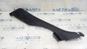 Lower left rear pillar trim for Nissan Sentra 20-24, black, scratches
