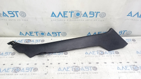 Lower right rear pillar trim for Nissan Sentra 13-19, black, scratches