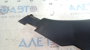Lower right rear pillar trim for Nissan Sentra 13-19, black, scratches