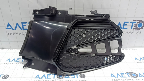 Left front bumper grille for Acura RDX 19-25 2019-21 without fog lamps