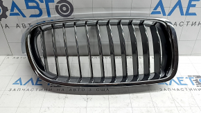Radiator grille right BMW 3 F30 12-18 With TRIM LINES, 2012-15, luxury line, Sedan/wagon, 2016-19, luxury