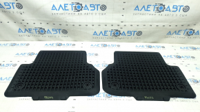 Set of 4 rubber floor mats for the Audi A5 F5 18-25 5D black
