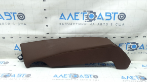 Right side bolster for the 2nd row of seats for the Audi A5 F5 18-19 5D brown leather