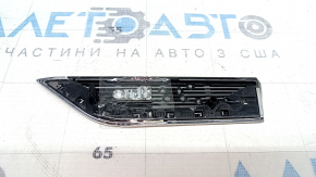 Front right fender molding for Audi A5 F5 18-25 chrome, S-Line, broken mounting