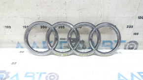 Audi A5 F5 18-19 chrome grille emblem, broken fasteners