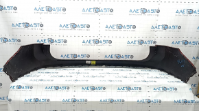Rear bumper bare upper part VW Tiguan 18-24 CAPA, red, pressed
