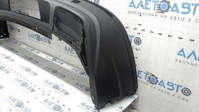 The bare rear bumper, the lower part of the VW Tiguan 22-24, without parking sensors.