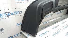 The bare rear bumper, the lower part of the VW Tiguan 22-24, without parking sensors.