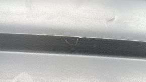 The bare rear bumper, the lower part of the VW Tiguan 22-24, without parking sensors.