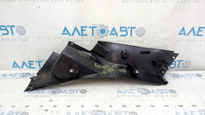 Ford Focus mk3 11-18 4d lower right rear pillar trim, black, scratches