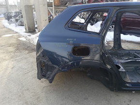Quarter wing rear right Volvo XC60 18-26 on the body, blue 723, dented