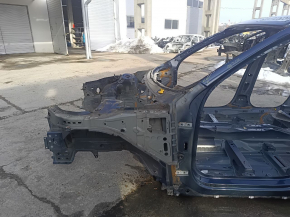 Front left quarter panel Volvo XC60 18-26 T5, T6, B5, B6 on the body, blue 723