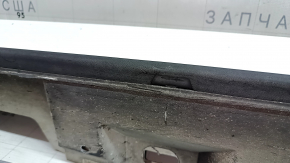 Left threshold for Audi A5 F5 18-19 5D, white, with overlay, worn