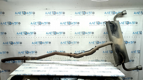 Ford Escape MK4 2020 1.5T AWD Exhaust Pipe with Barrel, No Brackets, Rusty