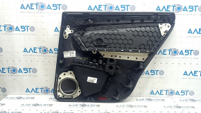 Rear left door panel for VW Tiguan 18-20 black, black fabric armrest, plastic insert, with handle, scratch