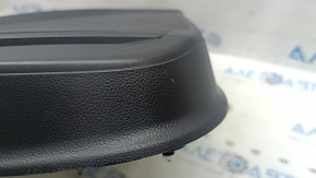 Rear left door panel for VW Tiguan 18-20 black, black fabric armrest, plastic insert, with handle, scratch