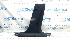 Audi A5 F5 18-25 5D lower right center pillar trim, black, scratched