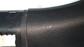 Audi A5 F5 18-25 5D lower right center pillar trim, black, scratched