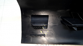 Audi A5 F5 18-25 5D black inner door sill trim, needs cleaning, worn
