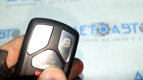 Smart key for Audi A5 F5 18-18, 4 buttons, type 2, bumps, worn
