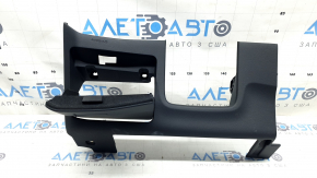 Driver's knee pad for Audi A5 F5 17-24, black, painted