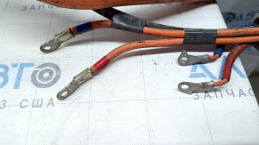 The high-voltage cable main connector of the 13-15 Honda Accord hybrid is cut off.