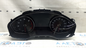 Audi A5 F5 21-25 instrument cluster, small display, km/h, mph 73k, scratches