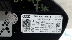 Audi A5 F5 21-25 instrument cluster, small display, km/h, mph 73k, scratches