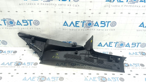 Rear left door sill plate for VW Tiguan 18-24, black, type 2